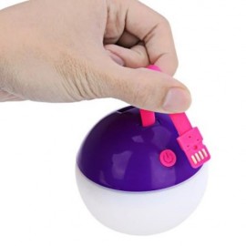 3 MODE 1W 100LM IPX7 USB RECHARGEABLE LED TENT LAMP (PURPLE)