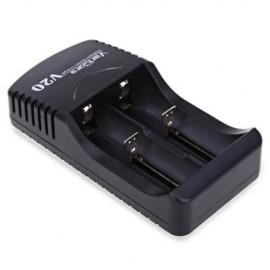 VARICORE V20 1A 2 SLOTS NI-MH / CD AA AAA A SC 18650 BATTERY CHARGER (BLACK)