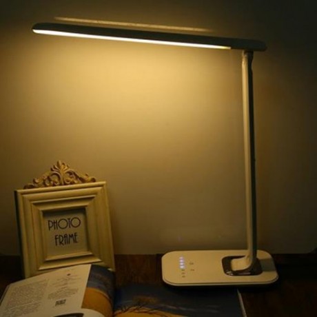 TZ 009U 12W FOLDABLE DIMMABLE ROTATABLE EYE CARE LED DESK LAMP TOUCH-SENSITIVE CONTROLLER 