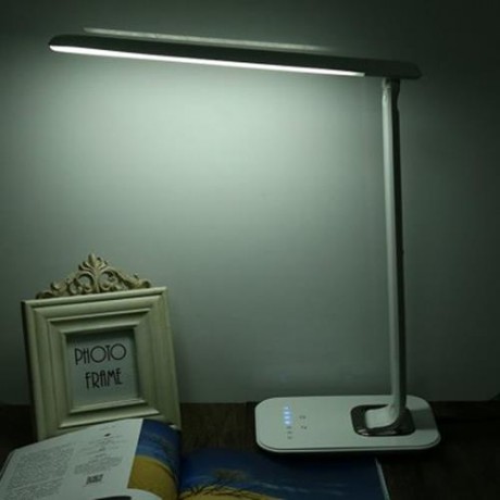 TZ 009U 12W FOLDABLE DIMMABLE ROTATABLE EYE CARE LED DESK LAMP TOUCH-SENSITIVE CONTROLLER 