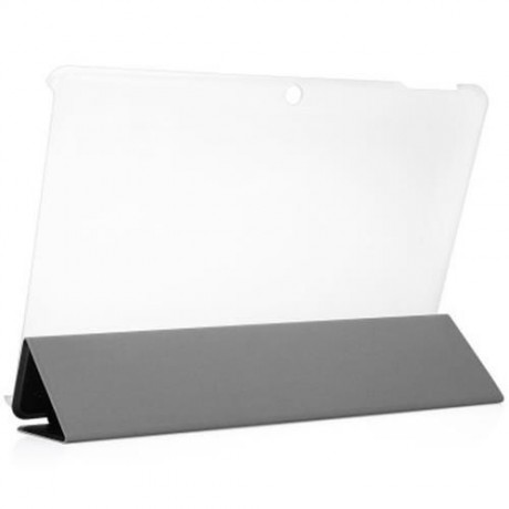 PU PROTECTIVE CASE HIGH QUALITY FULL BODY FOLDING STAND DESIGN FOR CHUWI HI 12 (BLACK)