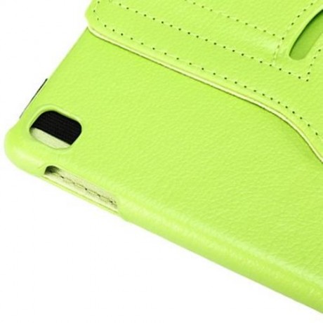 LICHEE PATTERN 360 DEGREE ROTATING COVER WITH AUTO SLEEP WAKE UP FUNCTION FOR IPAD PRO 9.7