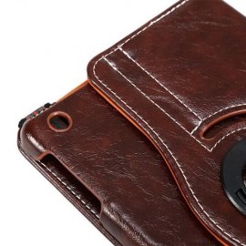 CRAZY HORSE SERIES 360 DEGREE ROTATING COVER WITH AUTO SLEEP WAKE UP FUNCTION FOR IPAD MIN