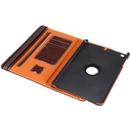 CRAZY HORSE SERIES 360 DEGREE ROTATING COVER WITH AUTO SLEEP WAKE UP FUNCTION FOR IPAD MIN