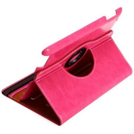 CRAZY HORSE SERIES 360 DEGREE ROTATING COVER WITH AUTO SLEEP WAKE UP FUNCTION FOR IPAD 2 /