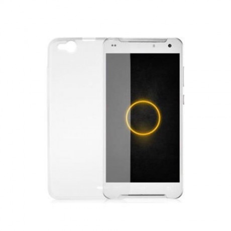 SILICONE TRANSPARENT BACK COVER FOR AMIGOO R300 / R300X (TRANSPARENT)