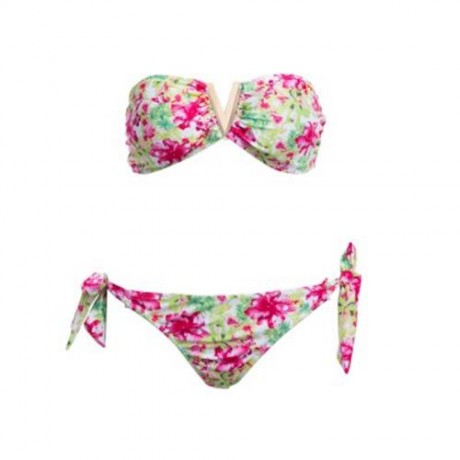 PUSH UP PADDED SHIVERING LINGERIE SWIMSUIT BIKINI (#1)