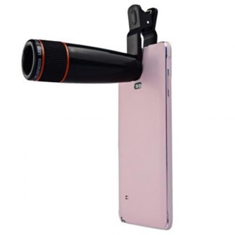 APEXEL APL - 12XSJ UNIVERSAL EXTERNAL12X TELEPHOTO ZOOM LENS SHUTTERBUG NECESSARY FOR IPHO
