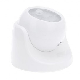 LED MONITORING ROTATABLE HUMAN BODY INDUCTION INFRARED LAMP (WHITE)
