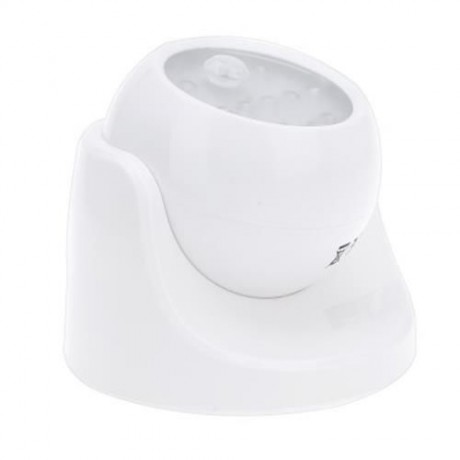 LED MONITORING ROTATABLE HUMAN BODY INDUCTION INFRARED LAMP (WHITE)