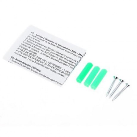 LED MONITORING ROTATABLE HUMAN BODY INDUCTION INFRARED LAMP (WHITE)