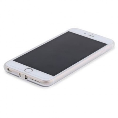TPU BACK COVER CASE BUILT-IN WIRELESS CHARGING RECEIVER FOR IPHONE 6 PLUS / 6S PLUS (GRAY)