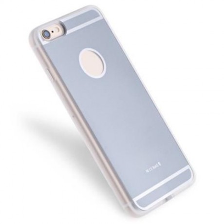 TPU BACK COVER CASE BUILT-IN WIRELESS CHARGING RECEIVER FOR IPHONE 6 PLUS / 6S PLUS (GRAY)
