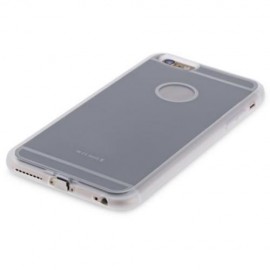 TPU BACK COVER CASE BUILT-IN WIRELESS CHARGING RECEIVER FOR IPHONE 6 PLUS / 6S PLUS (SILVE