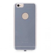 TPU BACK COVER CASE BUILT-IN WIRELESS CHARGING RECEIVER FOR IPHONE 6 / 6S (GRAY)