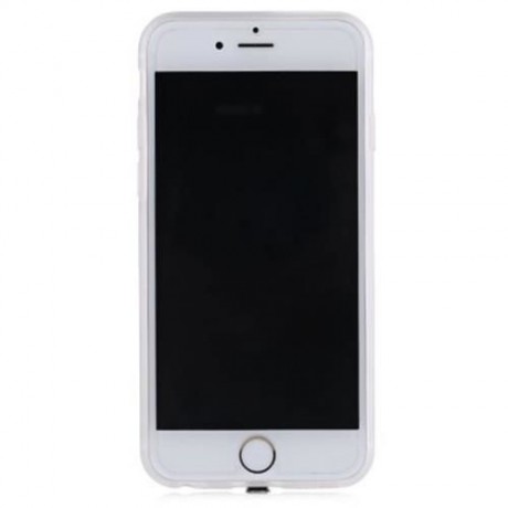 TPU BACK COVER CASE BUILT-IN WIRELESS CHARGING RECEIVER FOR IPHONE 6 / 6S (GRAY)