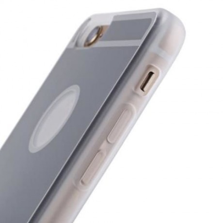 TPU BACK COVER CASE BUILT-IN WIRELESS CHARGING RECEIVER FOR IPHONE 6 / 6S (GRAY)