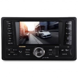 AV731 4.3 INCH 12V CAR RADIO AUDIO STEREO USB SD AUX IN MP3 PLAYER