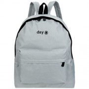 STITCHWORK LETTER MOON PORTABLE BACKPACK FOR UNISEX (GRAY)