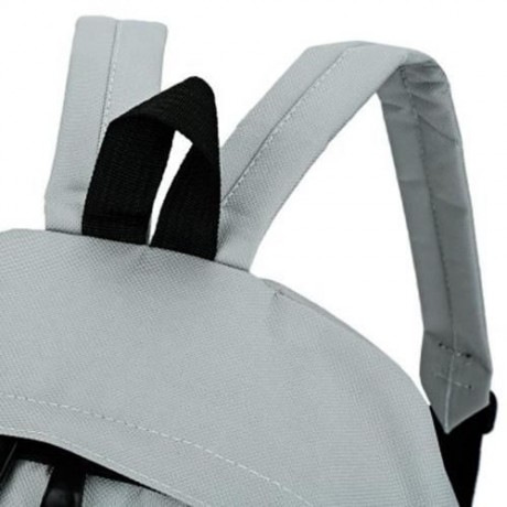 STITCHWORK LETTER MOON PORTABLE BACKPACK FOR UNISEX (GRAY)