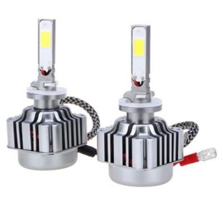 2PCS 6000K COB 880 881 H27 CAR LED HEADLIGHT VEHICLE CONVERSION BULB 36W 4800LM
