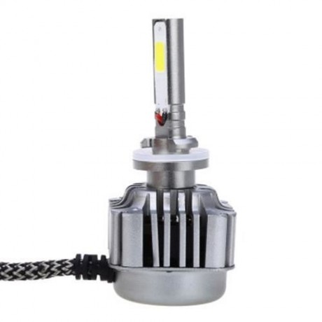 2PCS 6000K COB 880 881 H27 CAR LED HEADLIGHT VEHICLE CONVERSION BULB 36W 4800LM