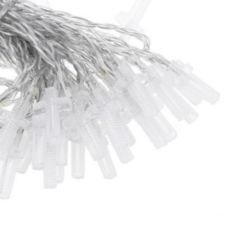 10M 80 LEDS CHRISTIAN CROSS STRING LIGHT WITH BATTERY CONTAINER (WHITE)