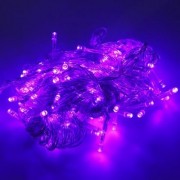 10M 100 LEDS STRING FAIRY LIGHT FOR OUTDOOR PARTY CHRISTMAS DECORATION (PURPLE)
