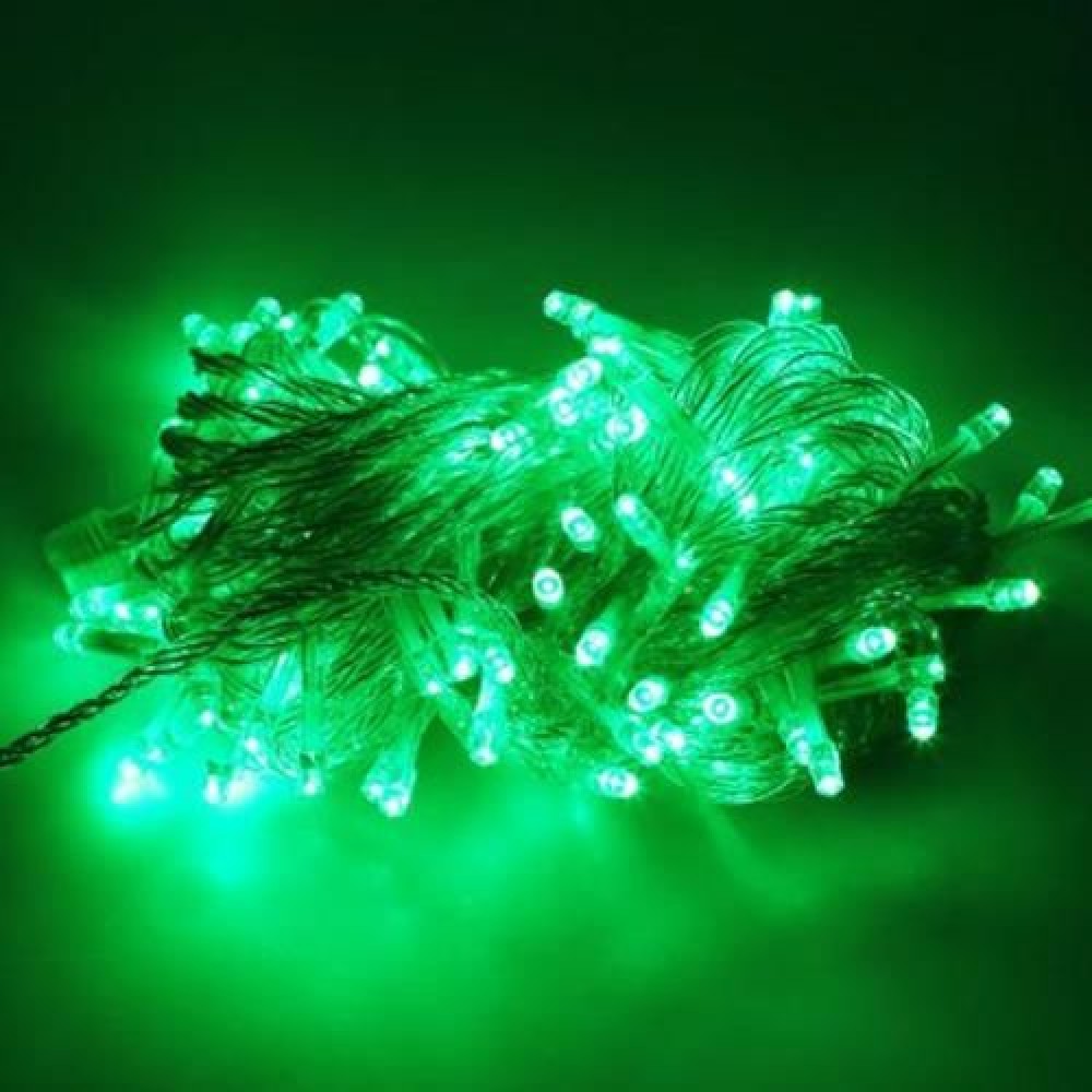 10M 100 LEDS STRING FAIRY LIGHT FOR OUTDOOR PARTY CHRISTMAS DECORATION (GREEN)