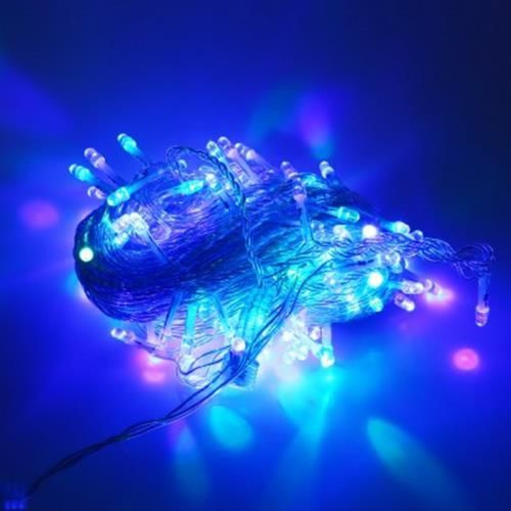 10M 100 LEDS STRING FAIRY LIGHT FOR OUTDOOR PARTY CHRISTMAS DECORATION (RGB COLOR)