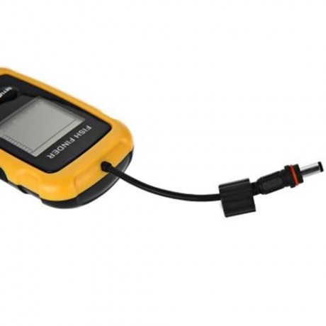 LCD WATER-RESISTANT FISH FINDER ULTRASONIC SONAR SENSOR ECHO SOUNDER (YELLOW)