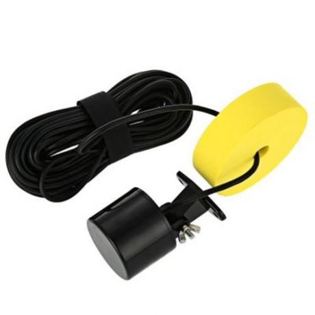 LCD WATER-RESISTANT FISH FINDER ULTRASONIC SONAR SENSOR ECHO SOUNDER (YELLOW)