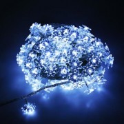 10M 100 LEDS LOTUS STRING FAIRY LIGHT FOR CHRISTMAS PARTY (COOL WHITE LIGHT)