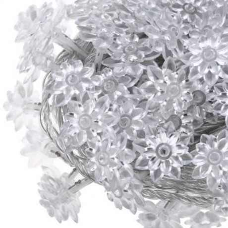 10M 100 LEDS LOTUS STRING FAIRY LIGHT FOR CHRISTMAS PARTY (RGB COLOR)