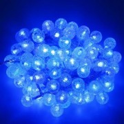 10M 100 LEDS PEBBLE BALL STRING LIGHT FOR CHRISTMAS PARTY (BLUE LIGHT)