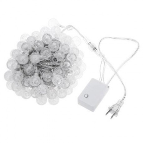 10M 100 LEDS PEBBLE BALL STRING LIGHT FOR CHRISTMAS PARTY (COLORFUL)