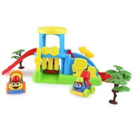 CHILDREN COOL PARKING LOT DISASSEMBLY ASSEMBLY EDUCATIONAL TOY SET (COLORMIX)
