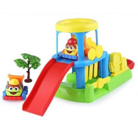 CHILDREN COOL PARKING LOT DISASSEMBLY ASSEMBLY EDUCATIONAL TOY SET (COLORMIX)