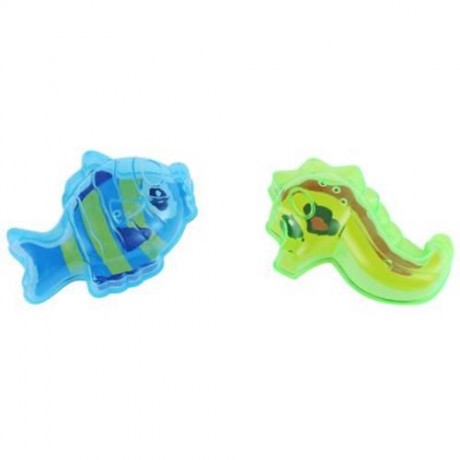 BABY DOLPHIN SQUIRT WATER BATH BUTTRESSED SPRAY SHOWER TOY SET (COLORMIX)