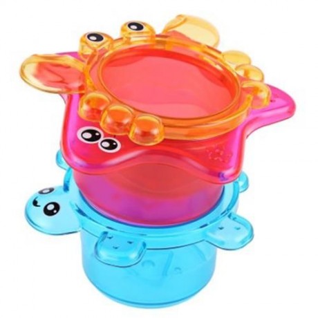 BABY TURTLE SQUIRT WATER BATH BUTTRESSED SPRAY SHOWER TOY SET (COLORMIX)