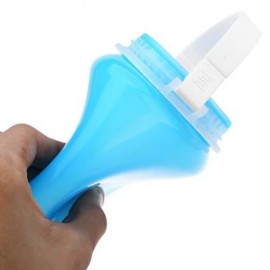 OUTDOOR SOLAR POWERED SILICONE BOTTLE LED CAMPING LANTERN WATERPROOF FOLDING LAMP (LIGHT B