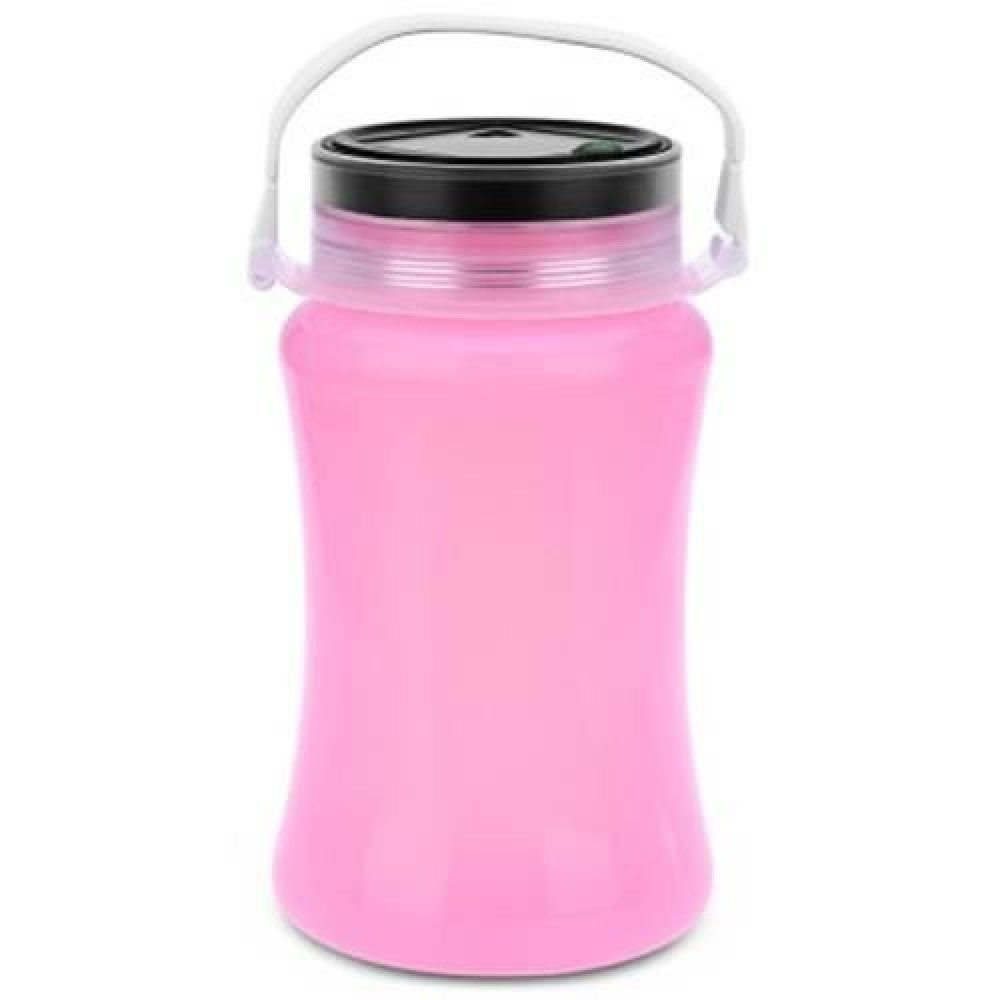 OUTDOOR SOLAR POWERED SILICONE BOTTLE LED CAMPING LANTERN WATERPROOF FOLDING LAMP (LIGHT P