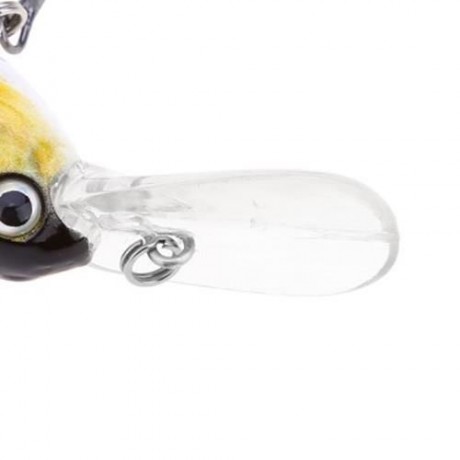 HS - 005 MINNOW SIX SECTIONS ARTIFICIAL FISHING BAIT BIONIC LURE WITH HOOK (COLORMIX)