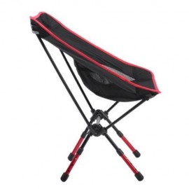 HEIGHTENED CHAIR SEAT FOLDABLE STOOL OUTDOOR EQUIPMENT (RED)