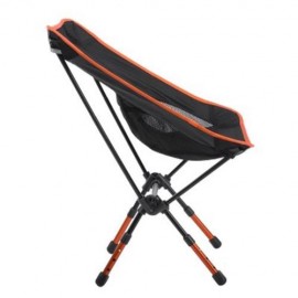 HEIGHTENED CHAIR SEAT FOLDABLE STOOL OUTDOOR EQUIPMENT (ORANGE YELLOW)