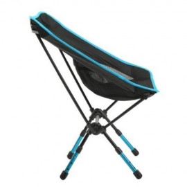 HEIGHTENED CHAIR SEAT FOLDABLE STOOL OUTDOOR EQUIPMENT (AZURE)