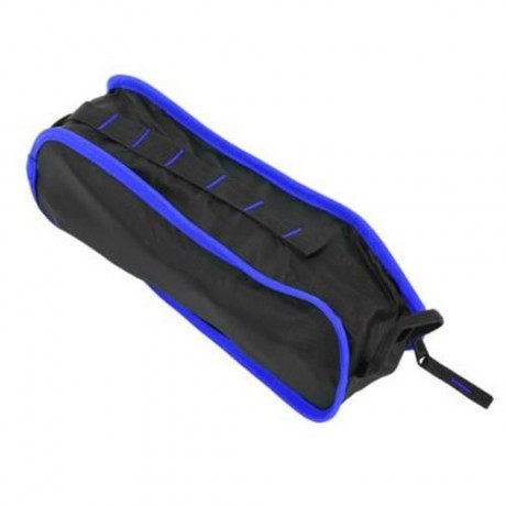 HEIGHTENED CHAIR SEAT FOLDABLE STOOL OUTDOOR EQUIPMENT (DEEP BLUE)