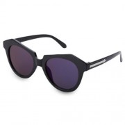 VINTAGE UNISEX COLOR COATED CAT EAR ARROW DESIGN UV PROTECTION SUNGLASSES (#4)