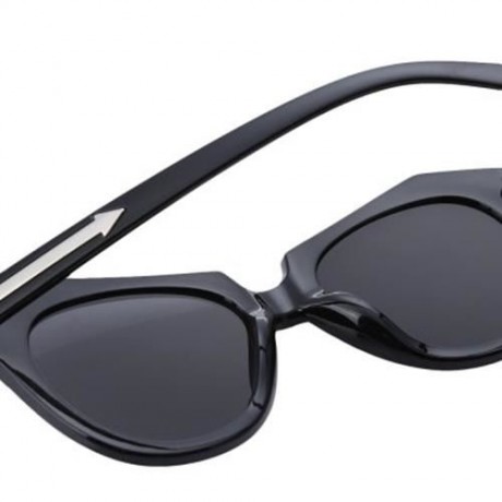VINTAGE UNISEX COLOR COATED CAT EAR ARROW DESIGN UV PROTECTION SUNGLASSES (#5)