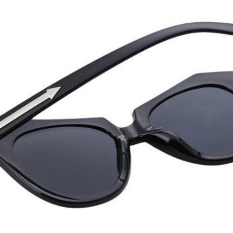 VINTAGE UNISEX COLOR COATED CAT EAR ARROW DESIGN UV PROTECTION SUNGLASSES (#7)